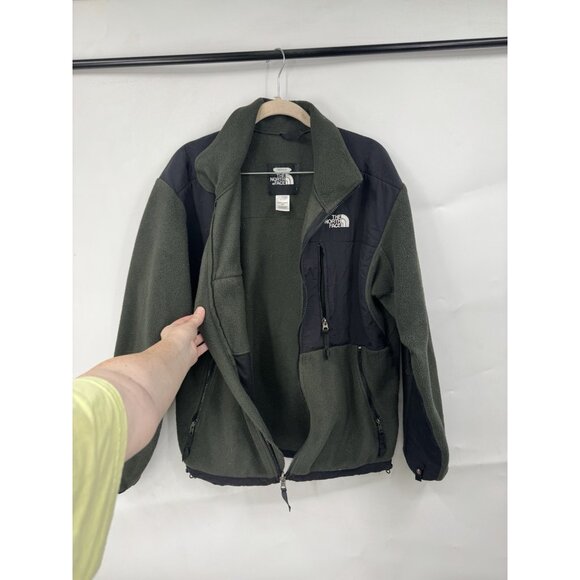 The North Face Denali Fleece Full Zip Jacket Men’s Small Green Black Outdoor - Picture 11 of 11